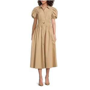 NEW EN SAISON marleigh midi dress in khaki